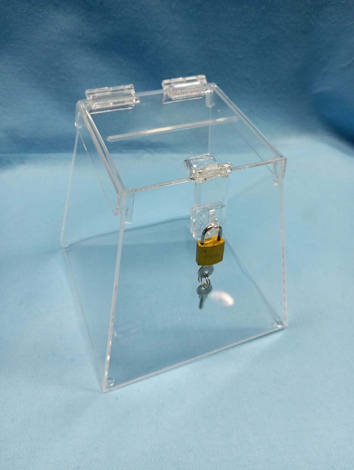 Urna de acrílico cristal - 20 cm de altura - (5)